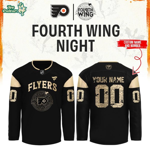 Philadelphia Flyers 2026 Fourth Wings Night Special Hockey Jersey