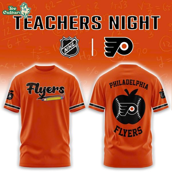 Philadelphia Flyers 2026 Teacher Appreciation Night Limited Apparel Set T-Shirt | Jogger | Cap v2