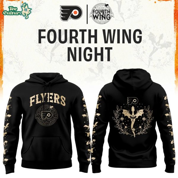 Philadelphia Flyers Fourth Wings Night Limited Fan Apparel Hoodie | Jogger | Cap