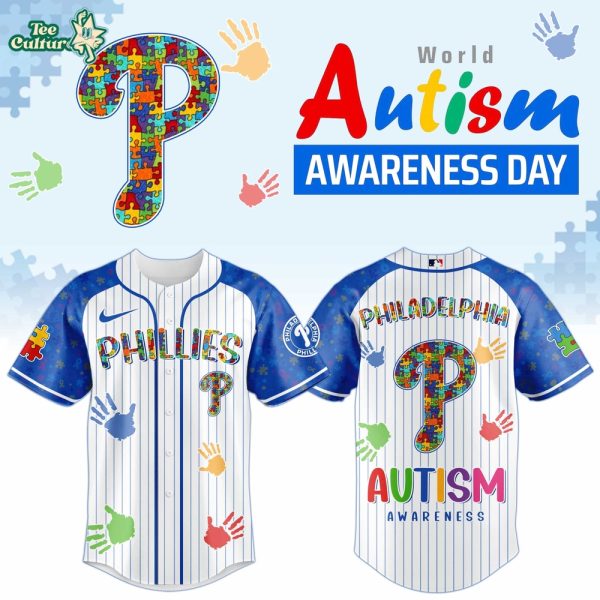 Philadelphia Phillies – Autism Awareness 2026 Limited Editions Jersey
