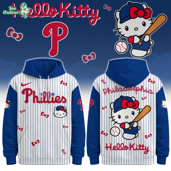 Philadelphia Phillies Hello Kitty Special Edition Fan Hoodie