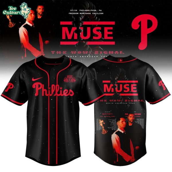 Philadelphia Phillies x MUSE 2026 North American Tour Limited Edition Jersey