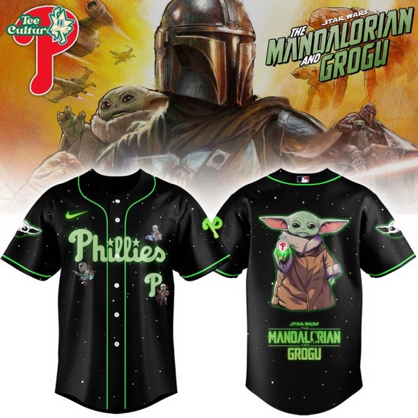 Philadelphia Phillies x The Mandalorian & Grogu Collector Baseball Jersey