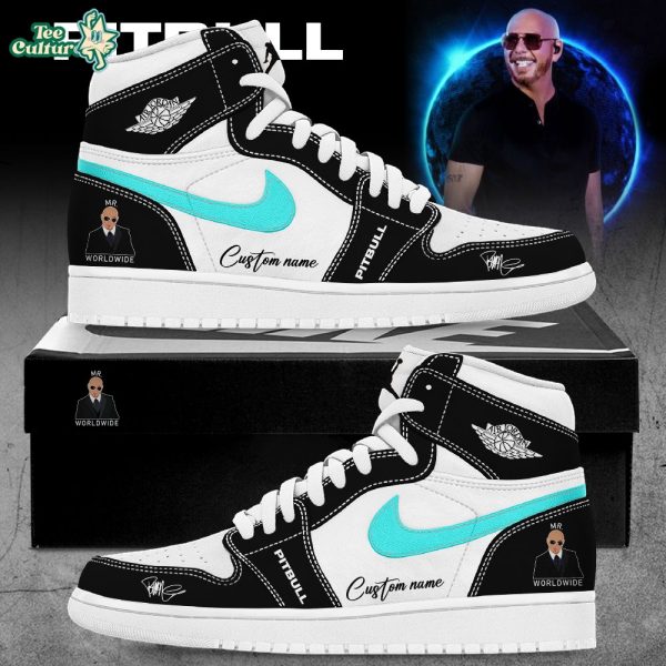 Pitbull I’m Back Tour 2026 Version 2 Custom Name Air Jordan 1 Inspired Shoes