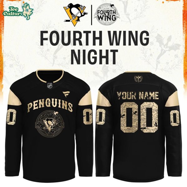 Pittsburgh Penguins 2026 Fourth Wings Night Special Hockey Jersey
