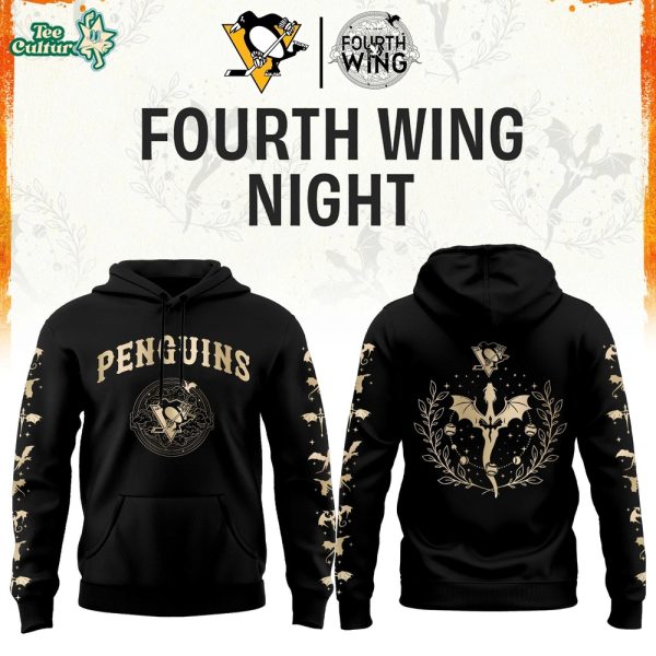 Pittsburgh Penguins Fourth Wings Night Limited Fan Apparel Hoodie | Jogger | Cap