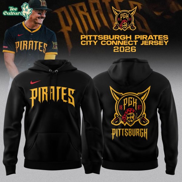 Pittsburgh Pirates 2026 City Connect Limited Edition Hoodie