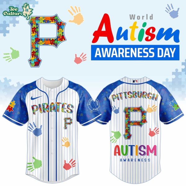 Pittsburgh Pirates – Autism Awareness 2026 Limited Editions Jersey