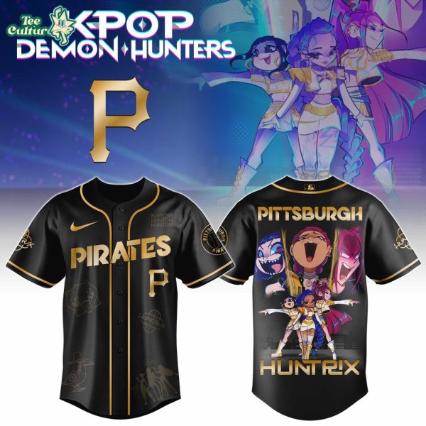 Pittsburgh Pirates Golden Kpop Demon Hunter Limited Edition Baseball Jersey – Collector Edition