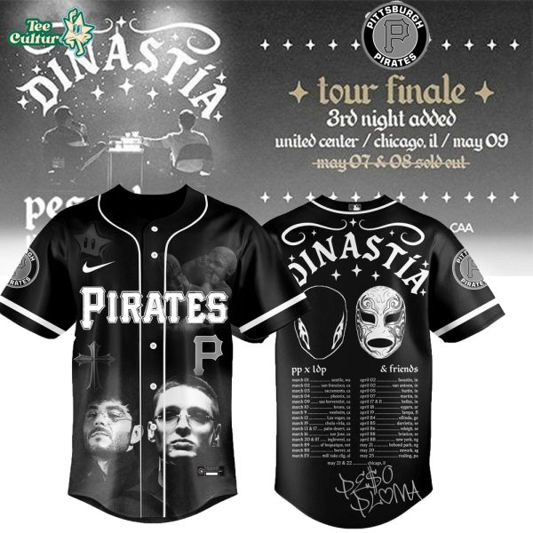 Pittsburgh Pirates MLB x Dinastía Tour Jersey Limited Edition
