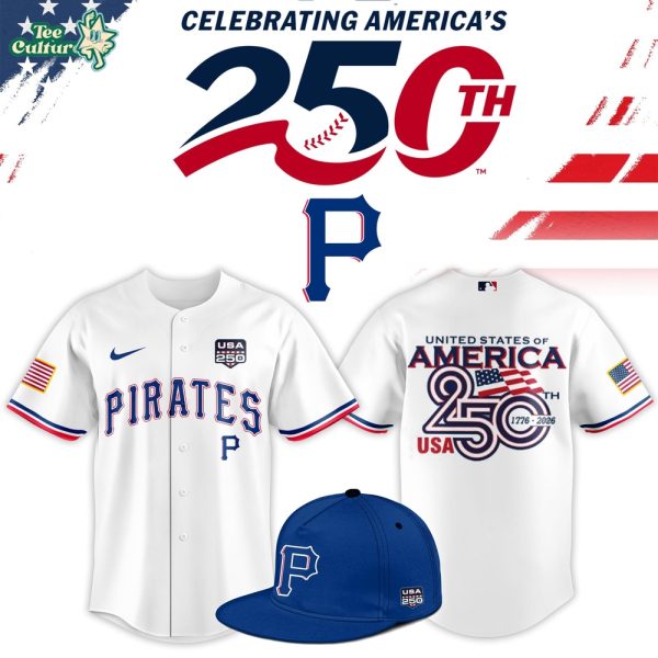 Pittsburgh Pirates USA 250th Anniversary Special Patriotic Baseball Jersey