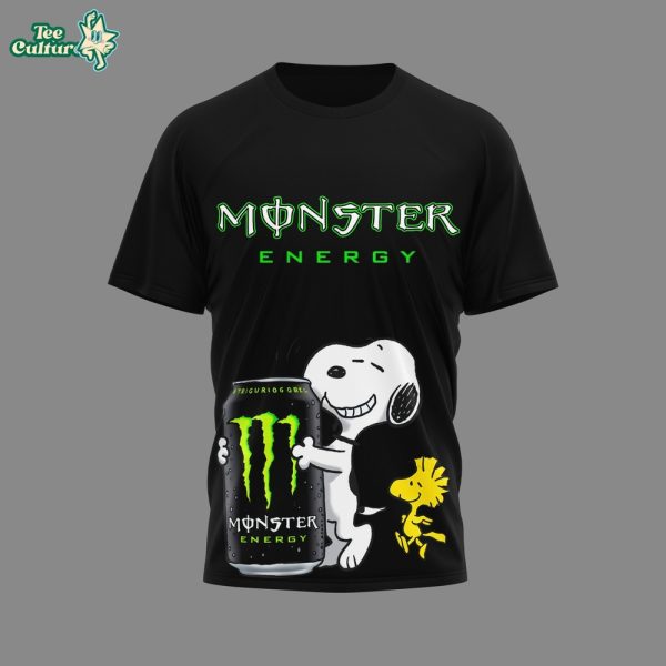 Premium Snoopy x Monster Energy 3D Shirt by Teesculture.com