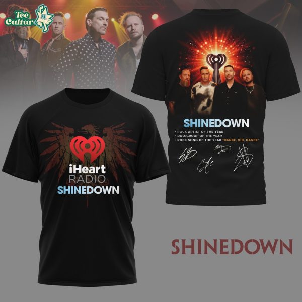 Premium iHeart RADIO Shinedown Dance, Kid, Dance 3D Shirt