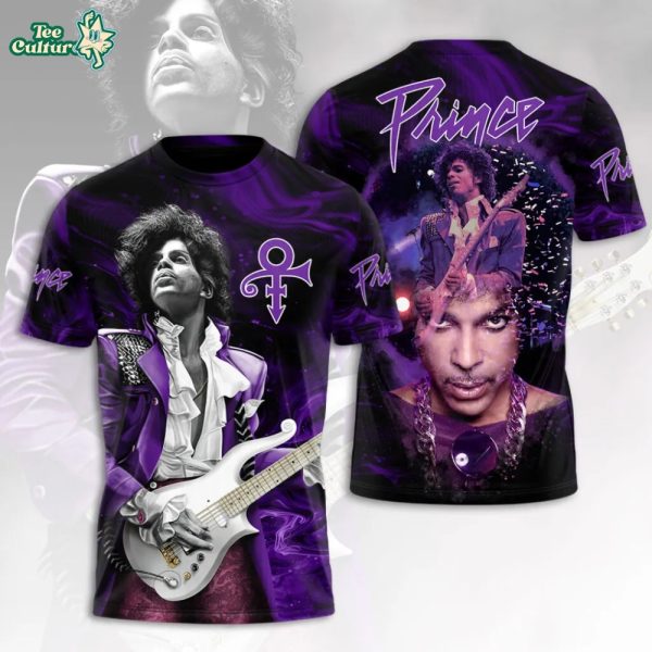 Prince Reign of Ages April 21, 2016 Tribute Commemorative Graphic Shirt