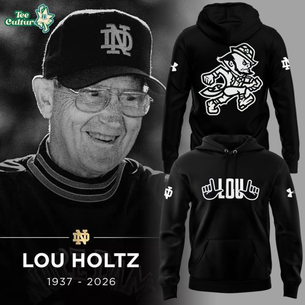 R.I.P Lou Holtz Thank You For The Memories Limited Edition Hoodie Ver3