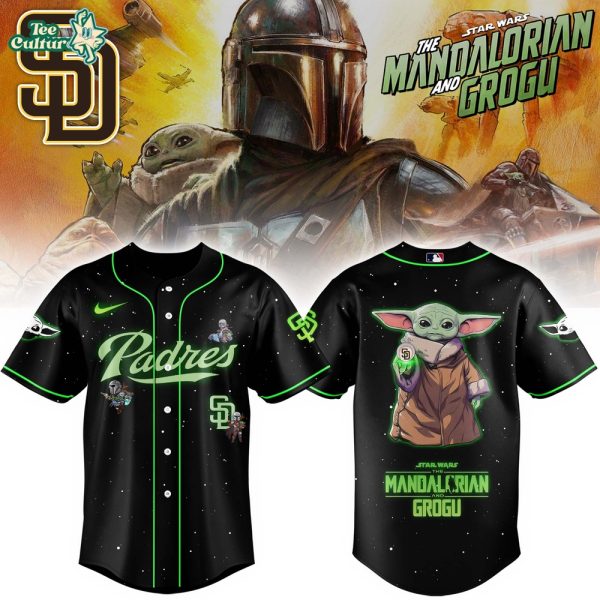 San Diego Padres x The Mandalorian & Grogu Exclusive MLB Style Jersey