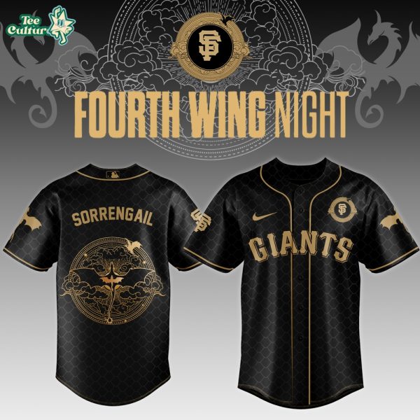 San Francisco Giants Fourth Wing Fantasy Theme 2026 Limited Baseball Jersey