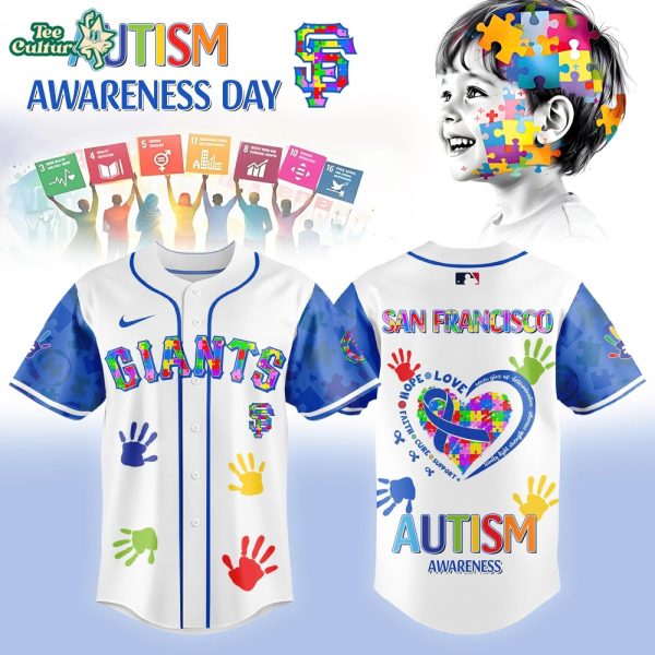 San Francisco Giants x Autism Awareness 2026 Limited Edition Jersey