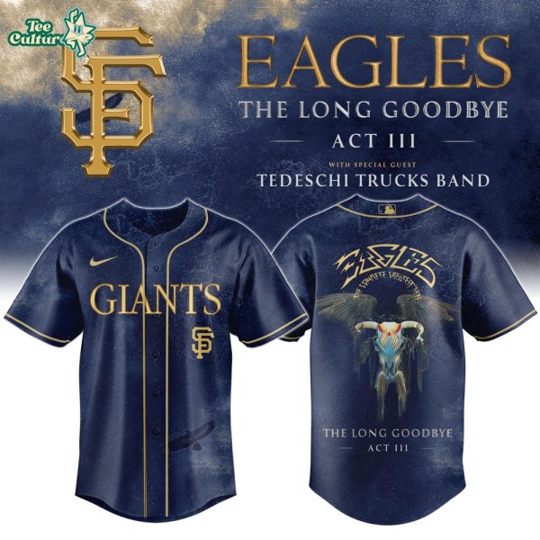 San Francisco Giants x The Long Goodbye Final Tour Limited Baseball Jersey