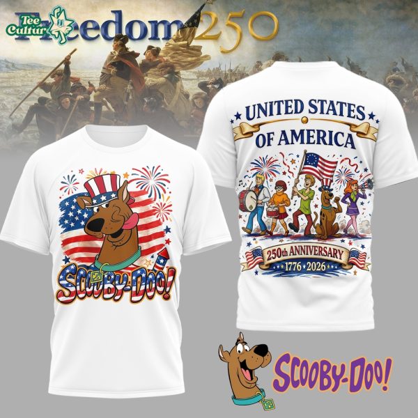 Scooby-Doo Mystery Gang United States 250th Anniversary T-Shirt