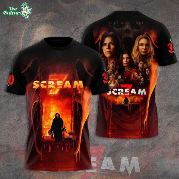 Scream 30th Anniversary Classic Horror 3D Apparel Version 4