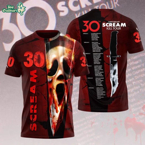 Scream 30th Anniversary Ghostface Inspired 3D Apparel Version 2