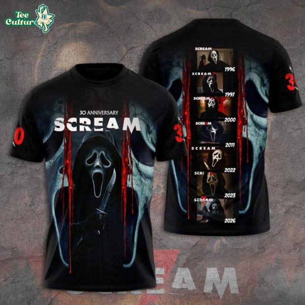 Scream 30th Anniversary Slasher Theme 3D Apparel Version 3