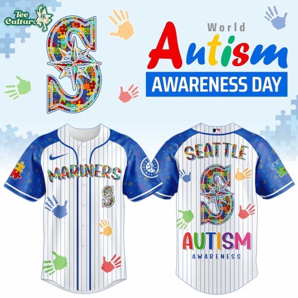 Seattle Mariners – Autism Awareness 2026 Limited Editions Jersey