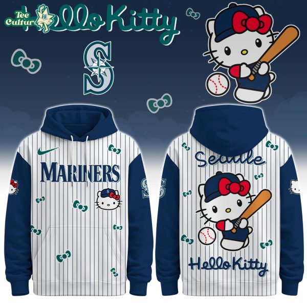 Seattle Mariners Hello Kitty Special Edition Fan Hoodie