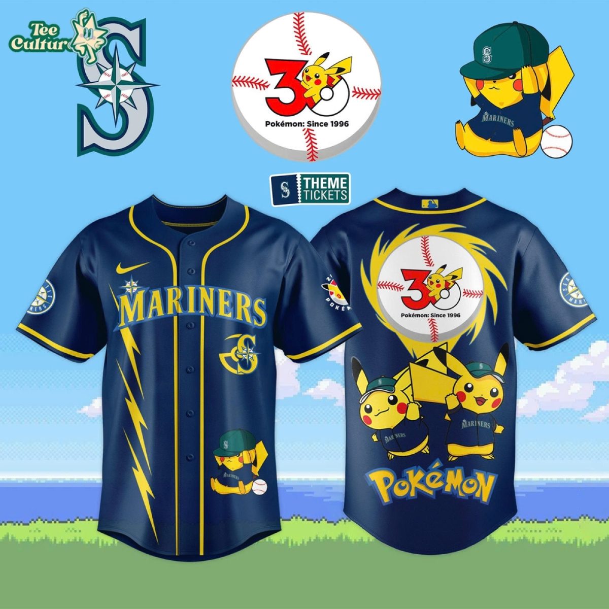 Seattle-Mariners-MLB-x-Pokmon-