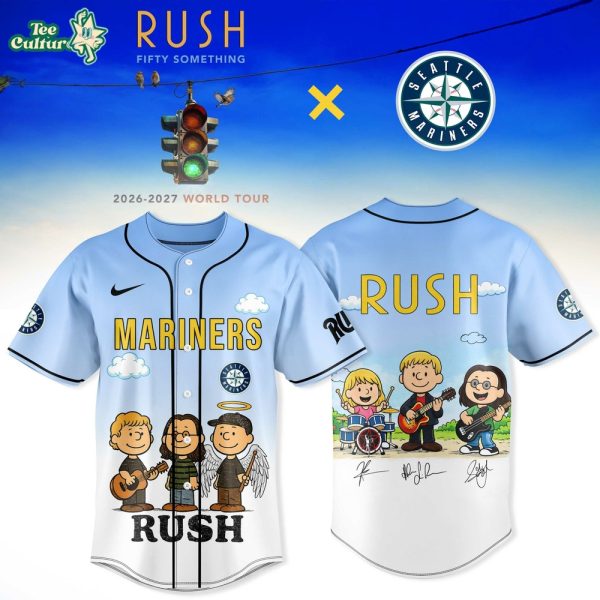 Seattle Mariners Rush Fifty Something World Tour 2026 Special Edition Baseball Jersey
