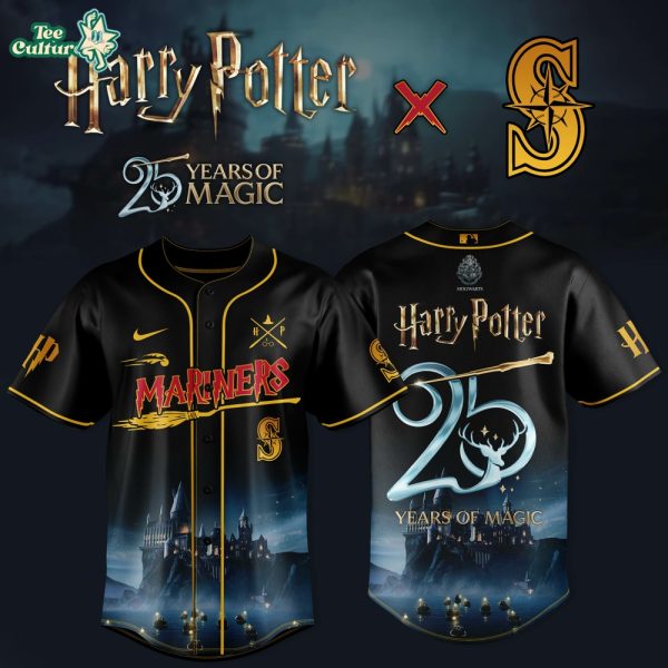 Seattle Mariners X Harry Potter – 25 Years of Magic Baseball Jersey
