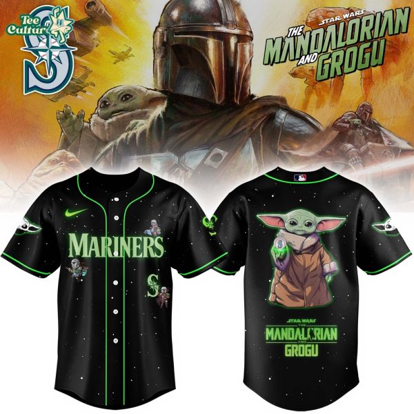 Seattle Mariners x The Mandalorian & Grogu Special Edition Baseball Jersey