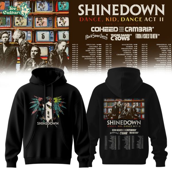 Shinedown: “Dance, Kid, Dance Act II World Tour” Hoodie Collection