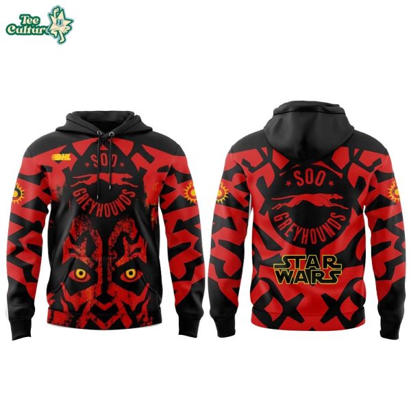 Soo Greyhounds Star Wars Night 2026 Limited Team Hoodie by Teesculture.com