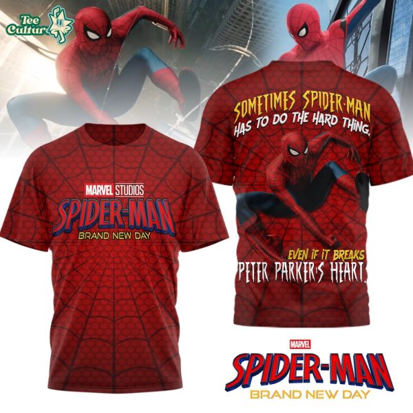 Spider-Man Brand New Day Marvel Studios Graphic Shirt 2026