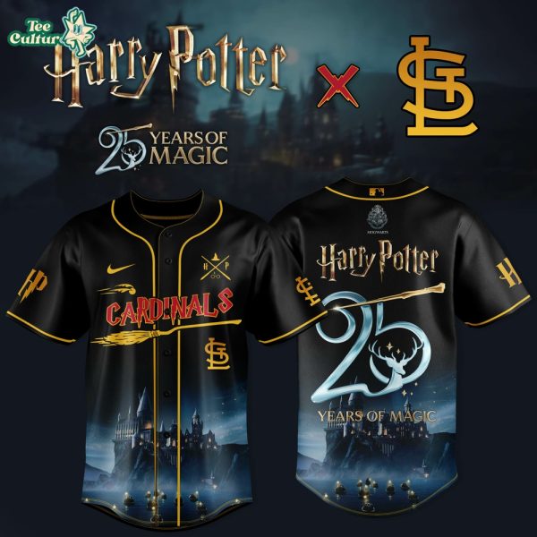 St. Louis Cardinals X Harry Potter – 25 Years of Magic Baseball Jersey