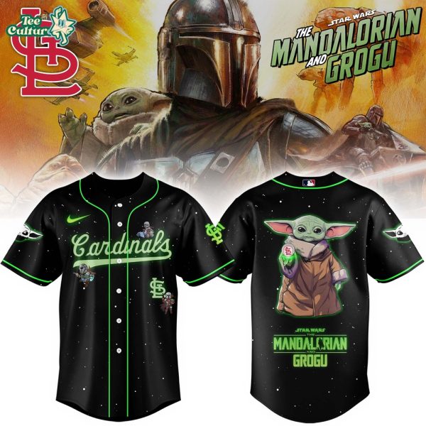 St. Louis Cardinals x The Mandalorian & Grogu Special Baseball Jersey