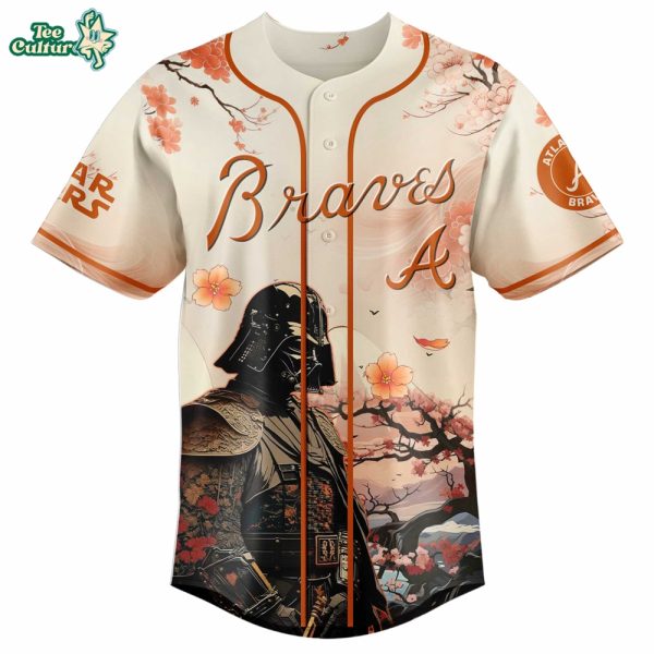 Star Wars Jersey Braves Jersey Cherry Blossom by Teesculture.com