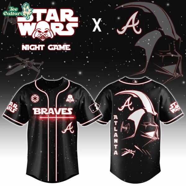 Star Wars Jersey, Braves Jersey, Darth Vader
