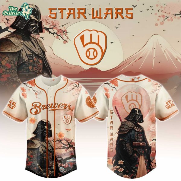 Star Wars Jersey, Brewers Jersey, Cherry Blossom