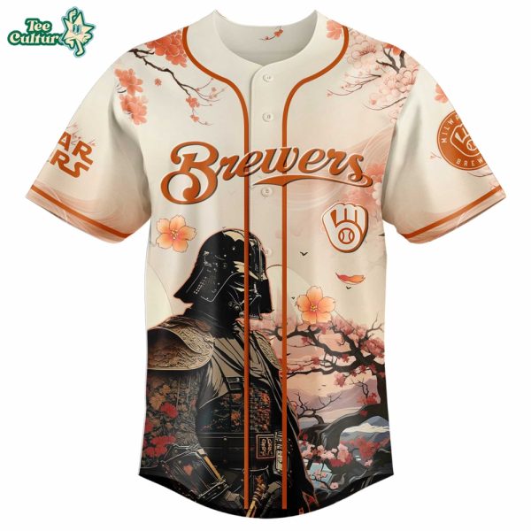 Star Wars Jersey Brewers Jersey Cherry Blossom by Teesculture.com