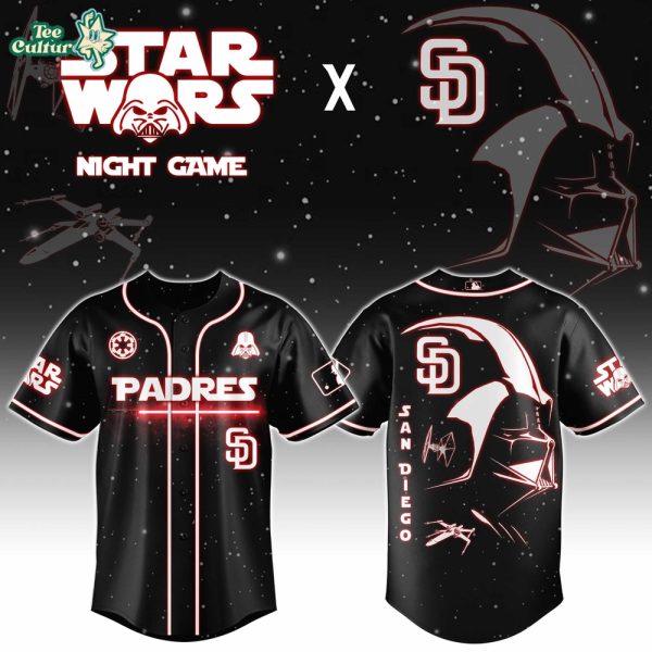 Star Wars Jersey, Padres Jersey, Darth Vader