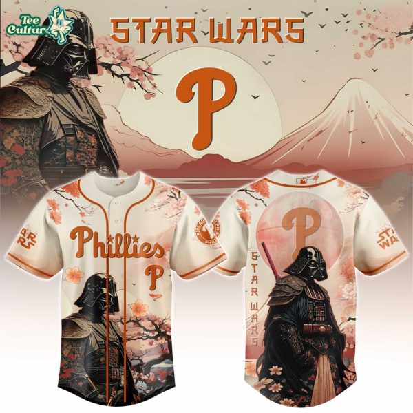 Star Wars Jersey, Phillies Jersey, Cherry Blossom