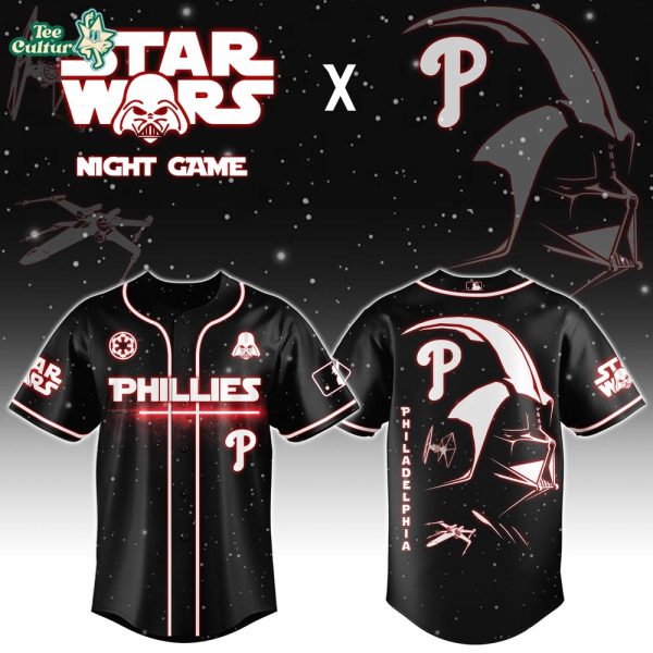 Star Wars Jersey, Phillies Jersey, Darth Vader