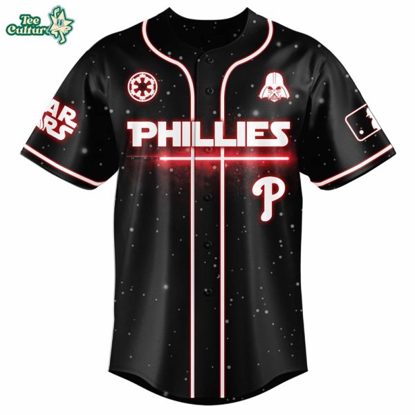 Star Wars Jersey Phillies Jersey Darth Vader by Teesculture.com