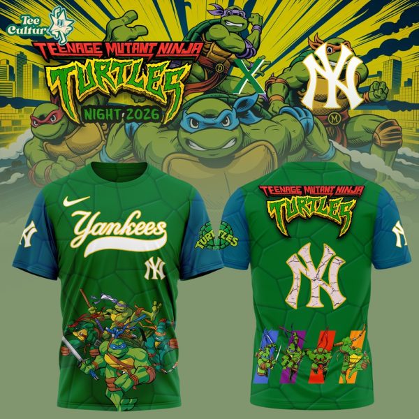 TMNT x New York Yankees MLB Tour 2026 Limited Jersey