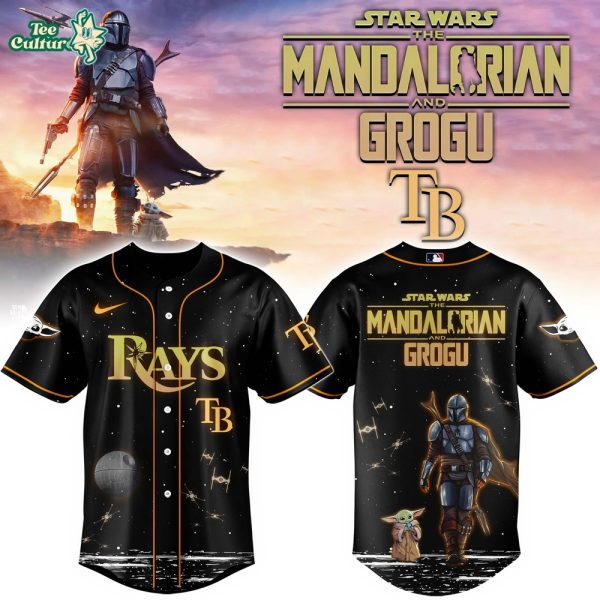 Tampa Bay Rays Grogu & Mandalorian Special Edition Baseball Jersey