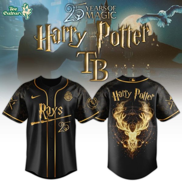 Tampa Bay Rays Harry Potter 25 Years Of Magic Game Night 2026 Limited Edition Jersey