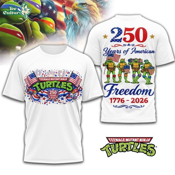 Teenage Mutant Ninja Turtles 250th Anniversary of America Graphic T-Shirt